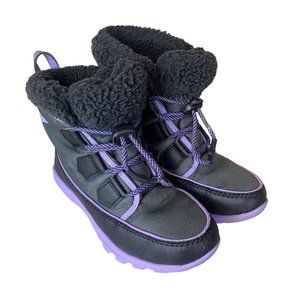 Sorel Whitney Carnival Waterproof Winter Snow Boots Size 4
